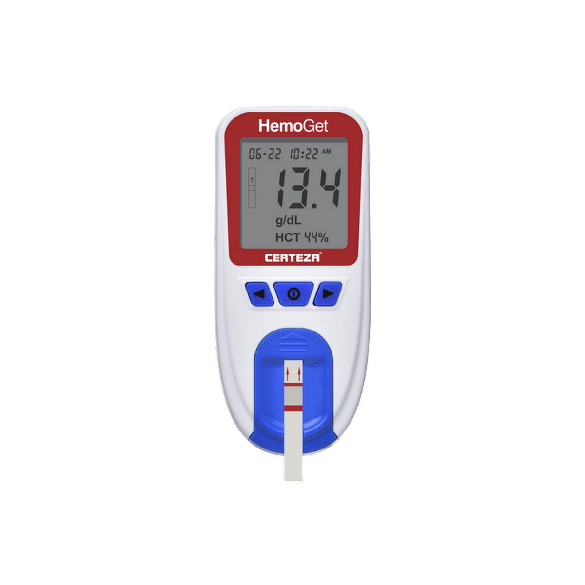 1-4-4.jpg Certeza HemoGet Hemoglobin Meter HB-101 - Image 1