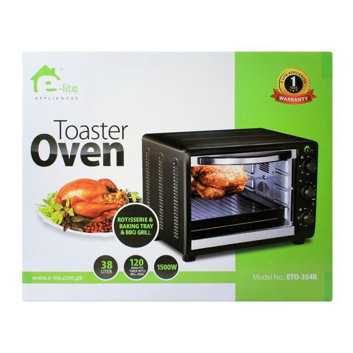 Elite Oven Toaster ETO-354R 38 Liter - Image 2