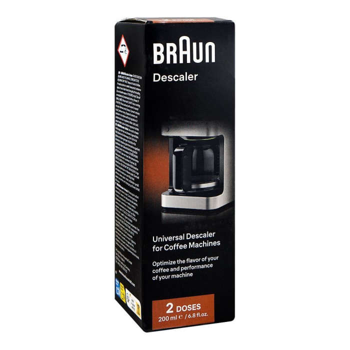 Braun Universal Descaler For Coffee Machines - 2 Doses - 200ml - Image 2