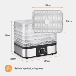 VonShef Food Dehydrator - Image 2