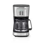 Black+Decker 12 Cup 24 Hours Programmable Coffee Maker DCM85 with 1.5L Glass Carafe  Black