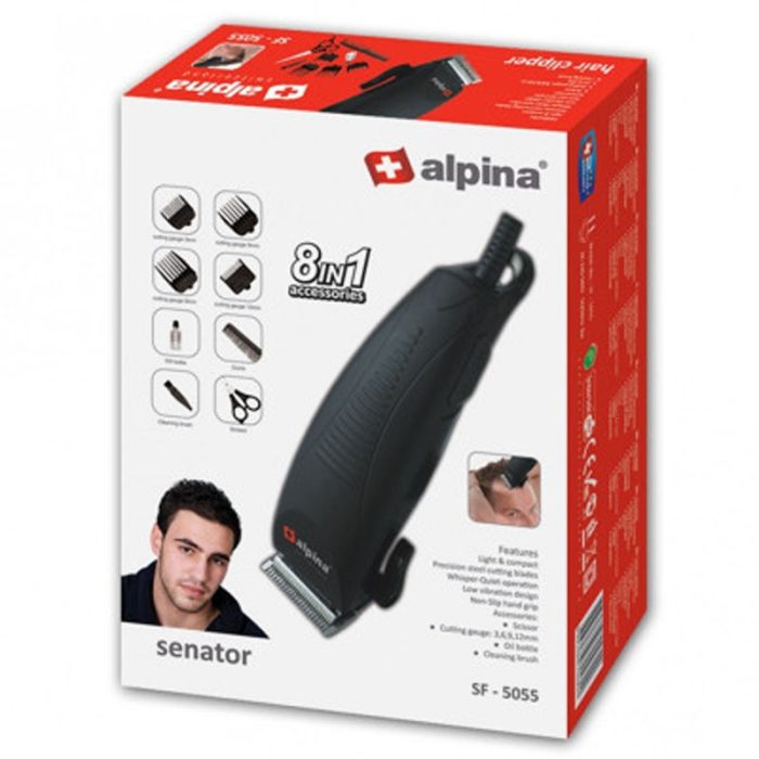 Alpina Professional Hair Clipper 8W SF-5055 - Image 3