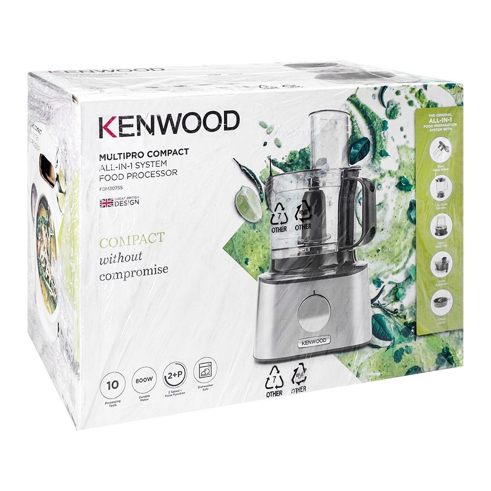 6uiop0uh.png Kenwood Food Processor 800W - FDM307SS - Image 1