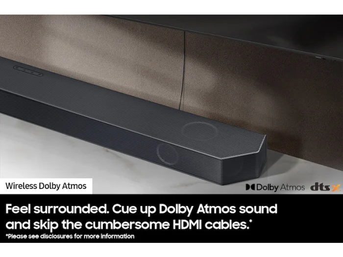 SAMSUNG Q-series 3.1.2 ch. Wireless Dolby ATMOS Soundbar Q700C - Image 6