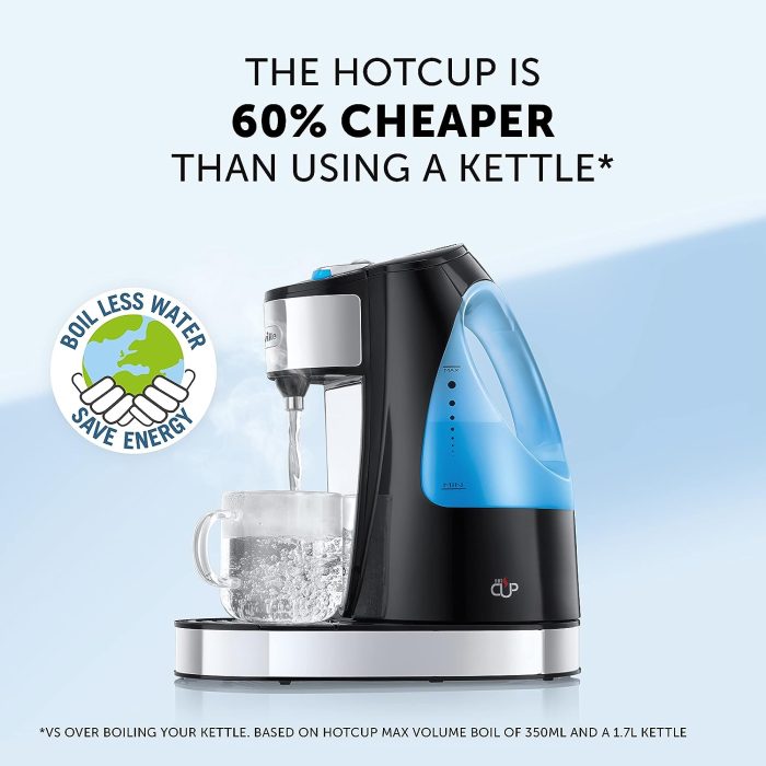 Breville HotCup Hot Water Dispenser | 3kW Fast Boil |1.5L | Energy-Efficient | Gloss Black [VKJ142] - Image 3