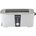 Black & Decker Toaster ET124  4 Slice Long Slot With Cool Touch