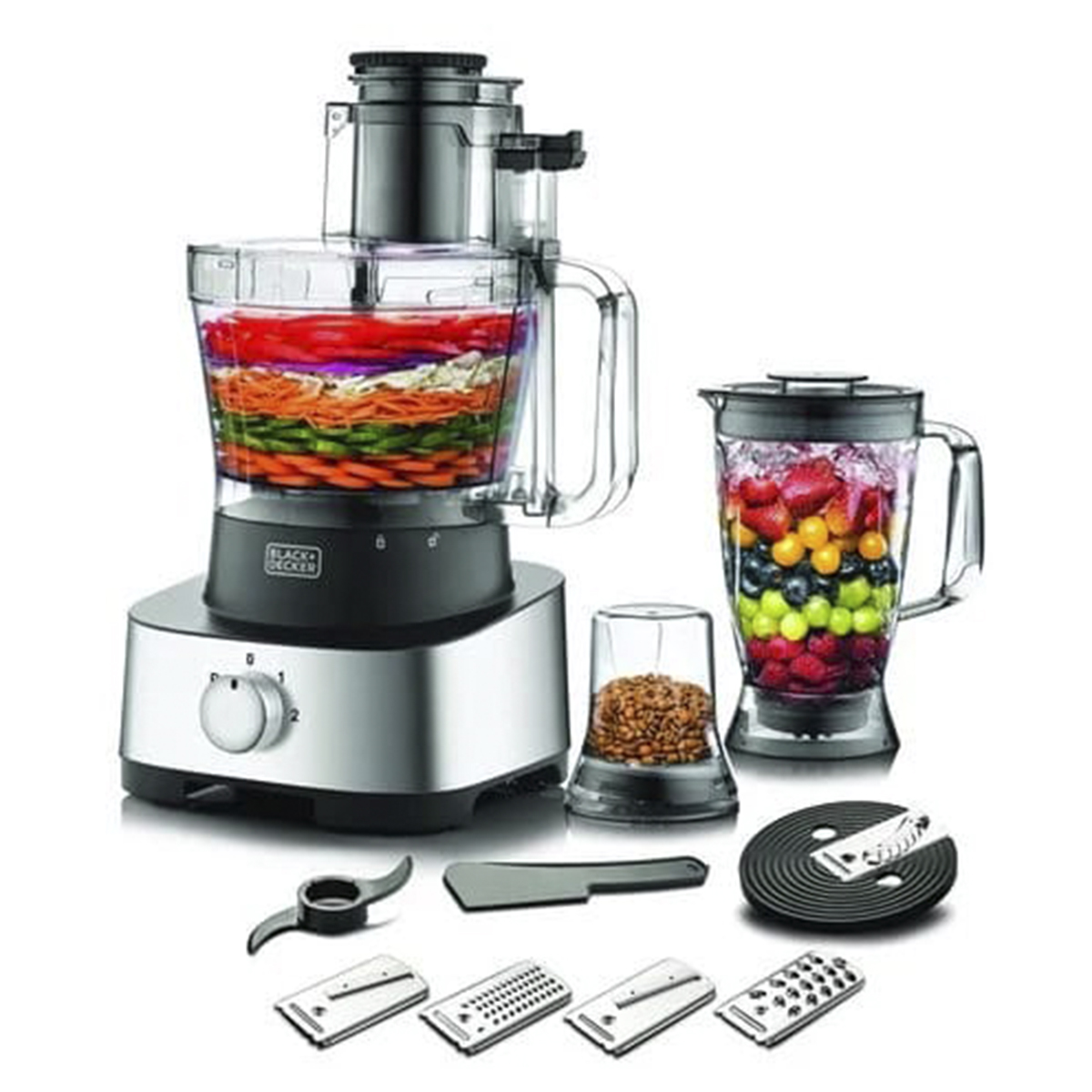 Black-Decker-FX-1050-Food-Processor-Ace-Material.jpg Black & Decker Food Processor FX1050 - Image 1