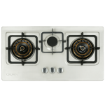 CROWN Cr-11 Hob 3 Burner Stainless Steel – Silver