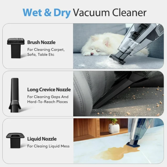 Holife Cordless Handheld Vacuum Cleaner HM036E - Image 3
