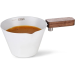 Homero Stainless Steel Espresso Shot Cup with Wooden Handle