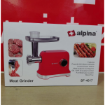 Alpina Meat Mincer 1000W Lock Power SF-4017 (Red)