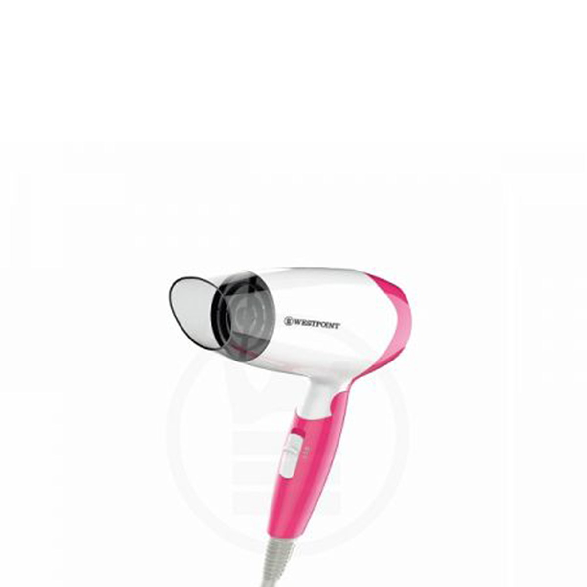 Westpoint-1000-Watts-Hair-Dryre-WF-6203-Pink-White-450x450-1.jpg Westpoint Hair Dryer Wf-6203 Pink & White 1000 Watts - Image 1