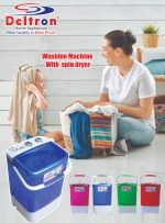 Deltron Washing Machine & Spinner - D707 - Image 3