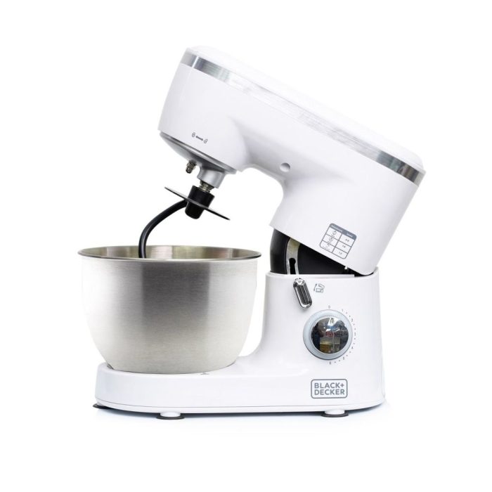 Black & Decker 6 Speed Stand Mixer SM1000 with Stainless Steel Bowl 1000W - Image 5