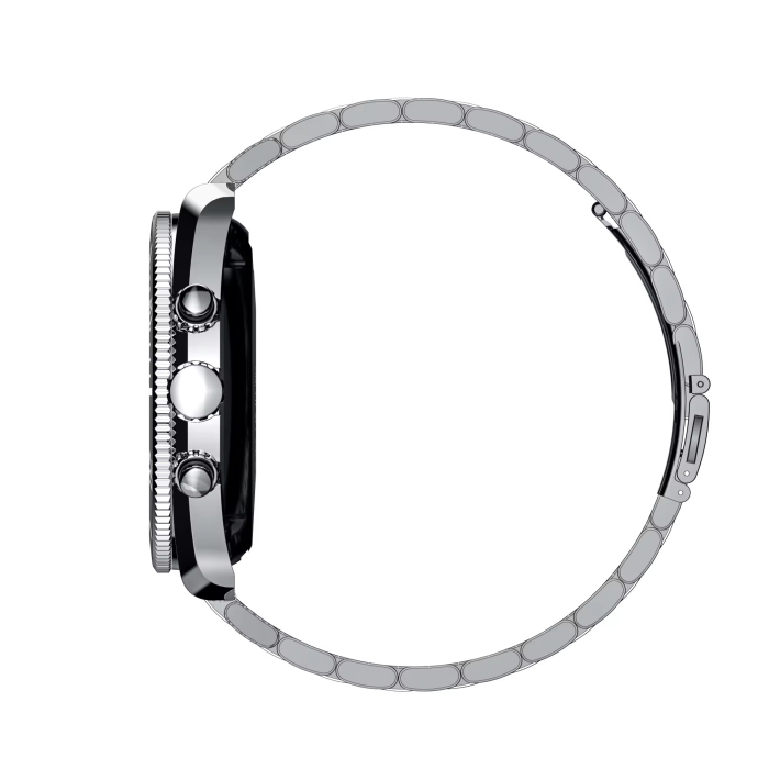 Smartwatch Round Screen Metal Band AW35 - Image 3
