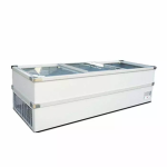 Caravell Curved Triple Glass Sliding Door Island Freezer CDF-30 CGSD