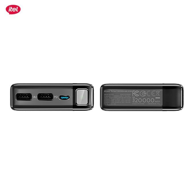 j1fon153-1.png ITEL PowerPulse Power Bank I 20,000mAh A1460 - Image 1