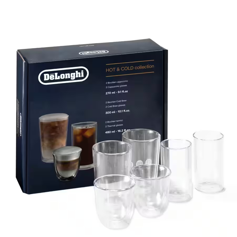 pptkui49.png Delonghi Hot & Cold Collection Glasses, 6-Pack DLSC326 - Image 1